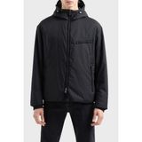 Emporio Armani Jakarlı Dolgulu Regular Fit Kapüşonlu Mont Erkek Mont 6D1B64 1nnxz 0999 - Siyah - 48