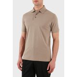 Emporio Armani Jakarlı Pamuklu Regular Fit Düğmeli Polo Yaka T Shirt Erkek Polo Yaka T Shirt EM001283 AF10017 F6063