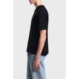 Emporio Armani Jakarlı Regular Fit Bisiklet Yaka T Shirt Erkek T Shirt EM007038 AF10762 FB561 - Lacivert