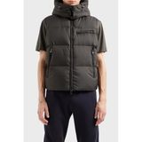 Emporio Armani Jakarlı Regular Fit Çıkarılabilir Kapüşonlu Şişme Yelek Erkek YELEK 6D1B66 1NNXZ 05A6