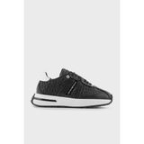 Emporio Armani Kabartma Logolu Sneaker Ayakkabı Bayan Ayakkabı EW003060 AF19771 MC234 - 2J9-Siyah