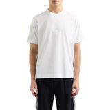 Emporio Armani Kabartmalı Logo% 100 Pamuk Regular Fit Bisiklet Yaka T Shirt Erkek T SHİRT EM001040 AF13669 U0003
