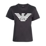 Emporio Armani Kadın Bisiklet Yaka T-Shirt, Lacivert, M Beden