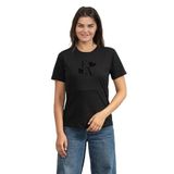 Emporio Armani Kadın Bisiklet Yaka T-Shirt, Siyah, S Beden