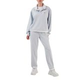 Emporio Armani Kadın Jogger Spor Pantolon, Elastik Bel Bantlı, Cepli, Mavi, S Beden