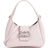 Emporio Armani Kadın Mikro Geyik Desenli Kaplama Pudra Omuz Çantası Y3E235 YWQ9X-80062 - Bej