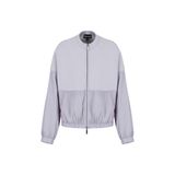 Emporio Armani Kadın Regular Fit Scuba Mevsimlik Mont, Mor, 42 Beden