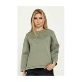 Emporio Armani Kadın Sweatshirt, Yeşil, 42 Beden