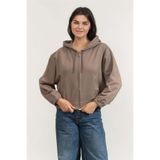 Emporio Armani Kapüşonlu Sweatshirt, L, EW002126AF12538, Vizon, kadın
