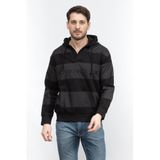 Emporio Armani Kapüşonlu Sweatshirt, S, 6R1MCQ 1JLXZ, Siyah, erkek