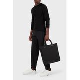 Emporio Armani Kapüşonlu Yünlü Triko Kazak Erkek Kazak 8N1MUW 1mjwz 0999 - Siyah