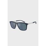 Emporio Armani Kare Güneş Gözlük Erkek Gözlük 0EA4237 618925 57 - Mat Koyu Mavi