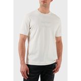 Emporio Armani Logo Baskılı Pamuklu Regular Fit Bisiklet Yaka T Shirt Erkek T Shirt EM000780 AF12926 U0003 - Beyaz