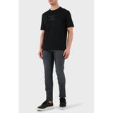 Emporio Armani Logo Baskılı Pamuklu Regular Fit Bisiklet Yaka T Shirt Erkek T SHİRT EM000780 AF12926 UC001