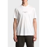 Emporio Armani Logo Baskılı Pamuklu Regular Fit Bisiklet Yaka T Shirt Erkek T Shirt EM002838 AF10761 U0003 - Beyaz - 2XL