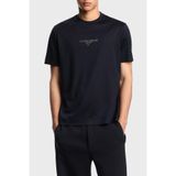 Emporio Armani Logo Baskılı Pamuklu Regular Fit Bisiklet Yaka T Shirt Erkek T SHİRT EM002838 AF10761 UB118