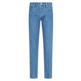 Emporio Armani Logo Baskılı Pamuklu Slim Fit Düşük Bel Normal Paça Jeans Erkek KOT PANTOLON EM000668 AF13444 FB054