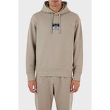 Emporio Armani Logo İşlemeli Kapüşonlu % 100 Pamuk Regular Fit Sweat Erkek SWEAT 6R1MCN 1JWPZ 0643