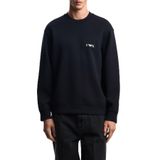 Emporio Armani Logo İşlemeli Streç Pamuklu Regular Fit Bisiklet Yaka Sweat Erkek SWEAT EM002919 AF10013 UB118