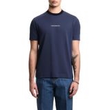 Emporio Armani Logolu% 100 Pamuk Regular Fit Bisiklet Yaka Sırt Baskılı T Shirt Erkek T SHİRT EM005257 AF13715 UB130