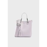 Emporio Armani Logolu Çıkarılabilir Askılı Çanta Bayan Çanta EW000362 AF12036 M4033 - Açık Pembe