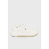 Emporio Armani Logolu Kalın Taban Sneaker Ayakkabı Erkek Ayakkabı EM003666 AF19532 M0107 - Ekru