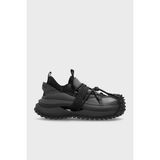 Emporio Armani Logolu Kalın Taban Sneaker Ayakkabı Erkek Ayakkabı EM003915 AF20463 UC001 - Siyah