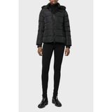 Emporio Armani Logolu Loose Fit Çıkarılabilir Kapüşonlu Cepli Mont Bayan Mont 6L2B86 2ngaz 0999 - 40 - Siyah