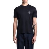 Emporio Armani Logolu Pamuk Karışımlı Regular Fit Bisiklet Yaka T Shirt Erkek T SHİRT EM005238 AF10017 UB118