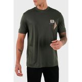 Emporio Armani Logolu Pamuklu Regular Fit Bisiklet Yaka T Shirt Erkek T SHİRT EM002959 AF18312 U8120