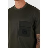Emporio Armani Logolu Pamuklu Regular Fit Göğüs Cepli T Shirt Erkek T SHİRT EM002978 AF10761 U8120