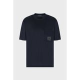Emporio Armani Logolu Pamuklu Regular Fit Tek Göğüs Cepli T Shirt Erkek T SHİRT EM002978 AF10761 UB118