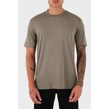 Emporio Armani Logolu Regular Fit Bisiklet Yaka T Shirt Erkek T Shirt EM002996 AF13721 U6189 - Bej