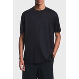 Emporio Armani Logolu Regular Fit Bisiklet Yaka T Shirt Erkek T Shirt EM006318 AF10017 UB118 - Lacivert