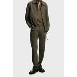 Emporio Armani Logolu Regular Fit Çıtçıt Düğmeli Klasik Yaka Mont Erkek Mont EM004691 AF21368 U6200 - Haki - 52