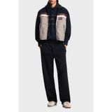Emporio Armani Logolu Şerit Detaylı Regular Fit Kapüşonlu Sweat Erkek SWEAT EM002885 AF17545 UB118