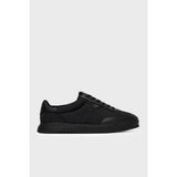 Emporio Armani Logolu Sneaker Ayakkabı Erkek Ayakkabı EM003062 AF29544 UC001 - Siyah