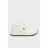Emporio Armani Logolu Sneaker Ayakkabı Erkek Ayakkabı EM003738 AF19532 M0107 - Beyaz