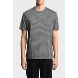 Emporio Armani Mikro Baskılı Pamuk Karışımlı Regular Fit T Shirt Erkek T SHİRT EM004914 AF24857 F1158
