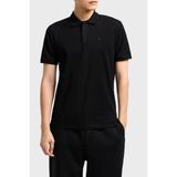 Emporio Armani Pamuk Gizli Düğmeli Polo Yaka T Shirt Erkek Polo Yaka T Shirt EM000850 AF12955 UC001 - Siyah