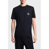 Emporio Armani Pamuk Karışımlı Logolu Slim Fit Bisiklet Yaka T Shirt Erkek T SHİRT EM005281 AF13747 MB638