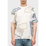Emporio Armani Pamuk Karışımlı Regular Fit Baskılı Bisiklet Yaka T Shirt Erkek T SHİRT EM005274 AF24857 M0359
