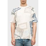 Emporio Armani Pamuk Karışımlı Regular Fit Baskılı Bisiklet Yaka T Shirt Erkek T SHİRT EM005274 AF24857 M0359