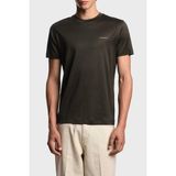 Emporio Armani Pamuk Karışımlı Regular Fit Bisiklet Yaka Logolu T Shirt Erkek T Shirt 8N1TD8 1juvz U8120 - Siyah - XL