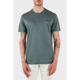 Emporio Armani Pamuk Karışımlı Regular Fit Bisiklet Yaka Logolu T Shirt Erkek T SHİRT 8N1TD8 1JUVZ U9083