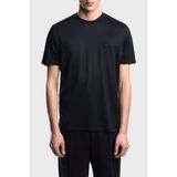 Emporio Armani Pamuk Karışımlı Regular Fit Bisiklet Yaka T Shirt Erkek T Shirt EM004585 AF10017 UB118 - Lacivert - XL