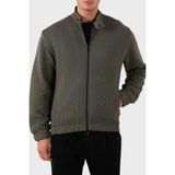 Emporio Armani Pamuk Karışımlı Regular Fit Dik Yaka Mont Erkek Mont 6D1B7U 1J8IZ 0418 - Haki