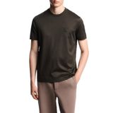 Emporio Armani Pamuk Karışımlı Regular Fit Logolu Bisiklet Yaka T Shirt Erkek T SHİRT EM002963 AF10761 U8120