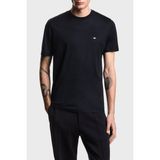 Emporio Armani Pamuk Karışımlı Regular Fit Logolu Bisiklet Yaka T Shirt Erkek T Shirt EM004592 AF13747 UB118 - Lacivert