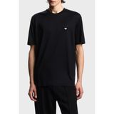 Emporio Armani Pamuk Karışımlı Regular Fit Logolu T Shirt Erkek T Shirt EM004592 AF13747 UC001 - Siyah - XL